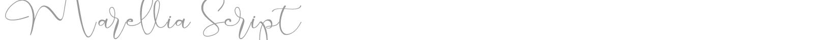Marellia font preview